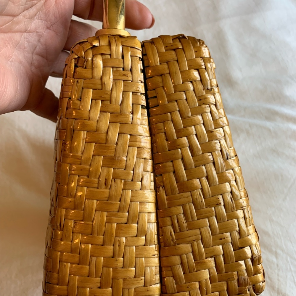 Vintage 1960s Extremely Rare Koret Straw Purse - Picture 4 of 15